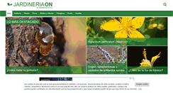 Desktop Screenshot of jardineriaon.com